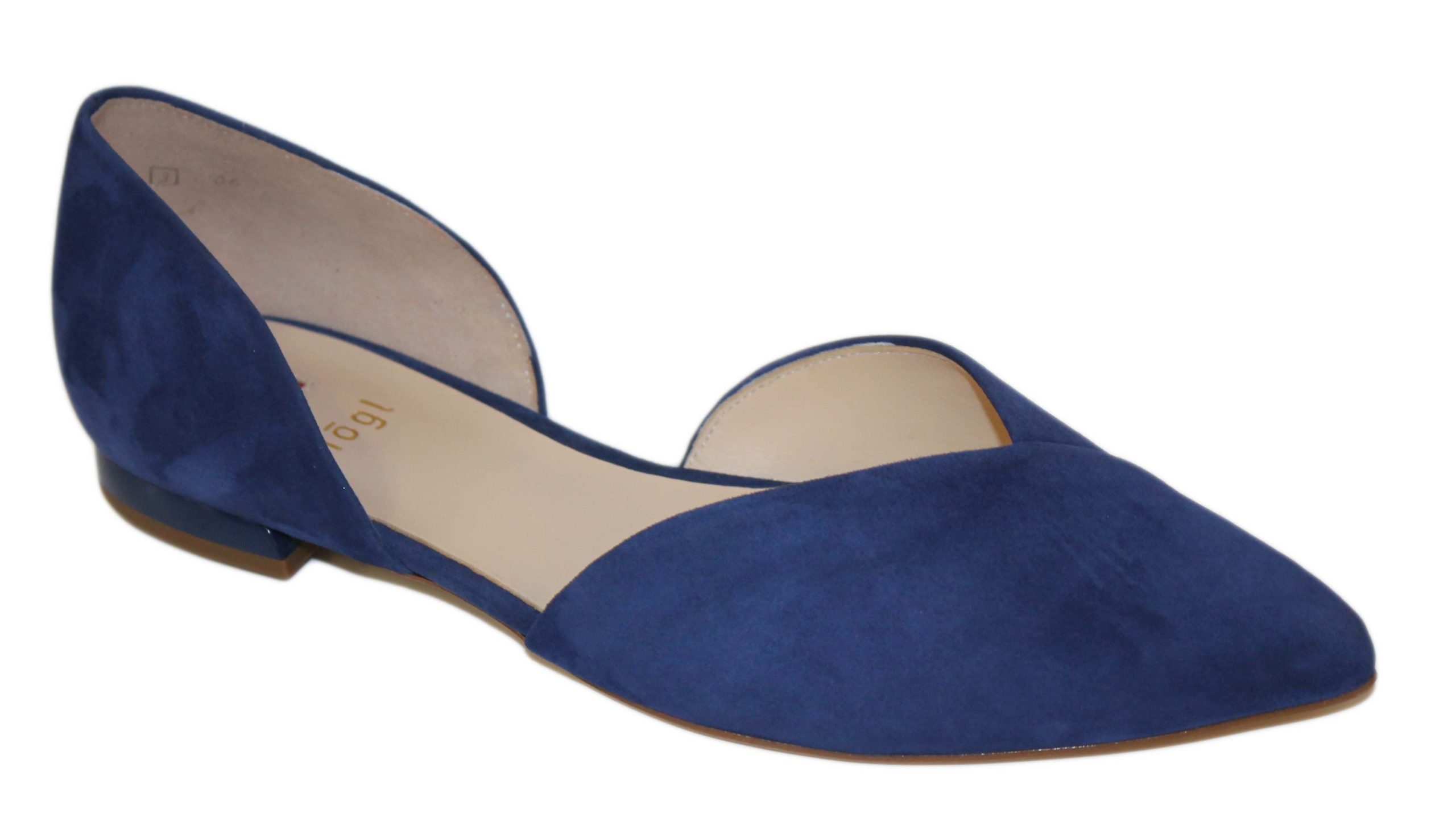 scarpe ballerine blu